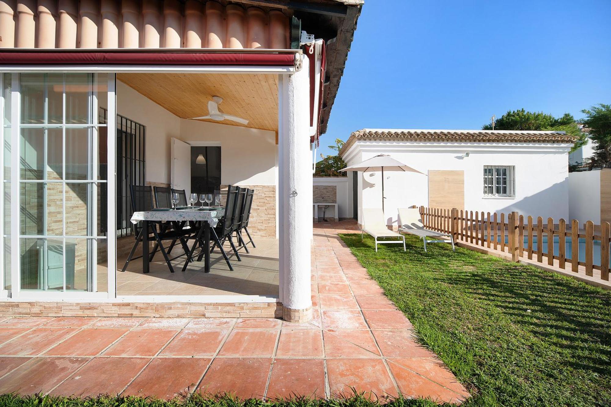 Villa Cirpe Mar à Chiclana de la Frontera Extérieur photo